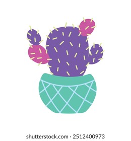Cute Cactus Illustration - 07