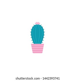 Cute cactus illustration in vector format