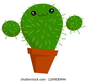 Cute Cactus in Pot