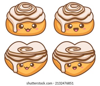 cute cake with expression vector group