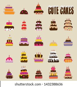 Cute cakes for a fun party and celebration.