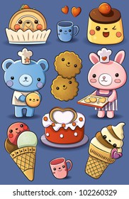 Cute Cakes and Ice Cream