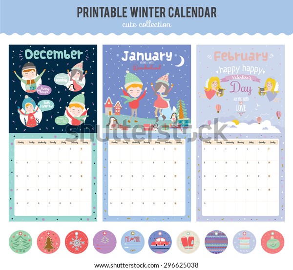 Calendar Template 2016 With Holidays from image.shutterstock.com