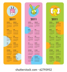 Cute calendars 2011