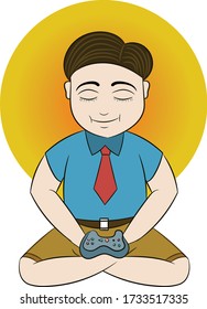 juego de niños lindo y tranquilo