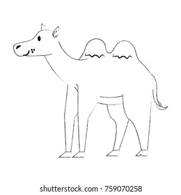 Cute camel cartoon