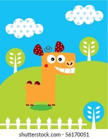 cute camel farm