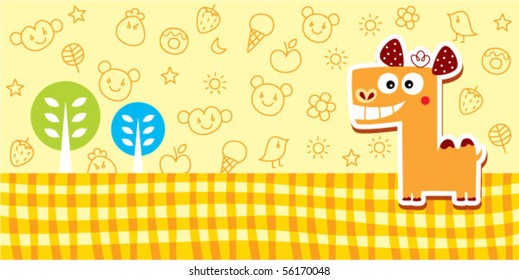 cute camel holiday
