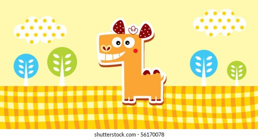 cute camel holiday