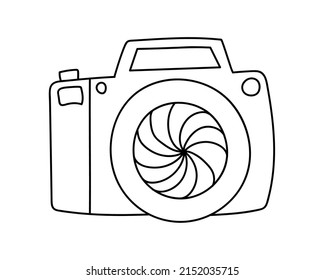 süßes Kameradesign auf Weiß