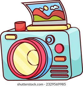 Ilustración de vectores de iconos de cámara corta 