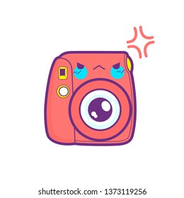 cute camera sticker emoticon