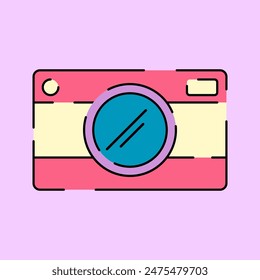 Cute Camera Toys for Kids Illustration