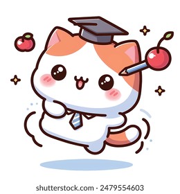 cute can with some apple