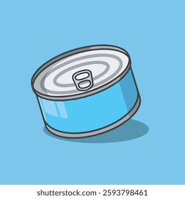 Cute can vector children's illustration Q version vector cartoon illustration