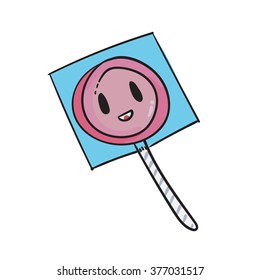 Cute Candies vector illustration