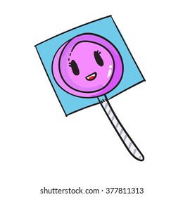 Cute Candies vector illustration