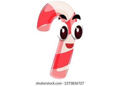 Cute Candy Character Design Illustration