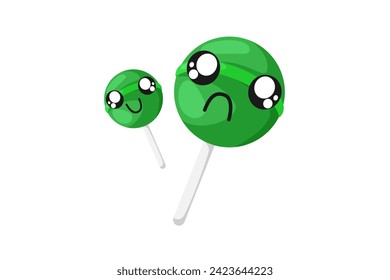 Cute Candy Funny Sticker Design