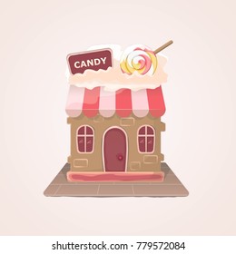 Cute candy shop