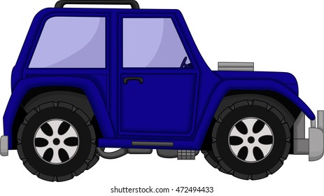 cute car cartoon for you design