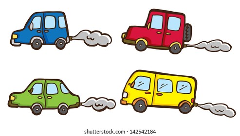 cute car doodle