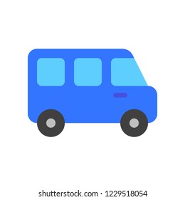 cute car flat design icon set