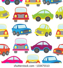 cute car seamless