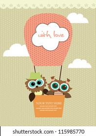 cute card design. vector illustration