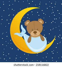 cute card graphic design,vector illustration