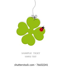 Cute card on festivity occasion