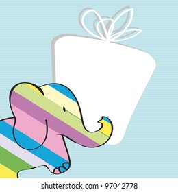 Cute card on special day, birthday example