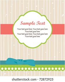 Tarjeta/marco de corte