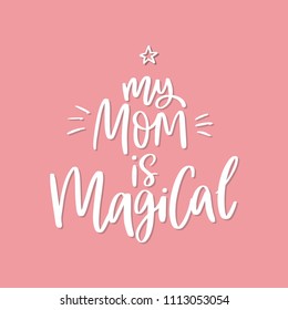 Cute cards with Unicorn lettering