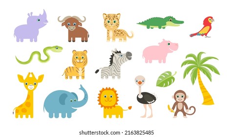 346 Tiger Elephant Monkey Snake Parrot Images, Stock Photos & Vectors ...