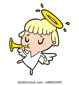 cute cartoon angel