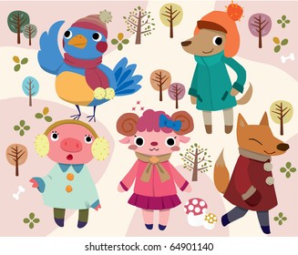 cute cartoon animal