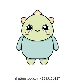 Cute Cartoon Animal Characters | Kawaii Style Vector Illustration Set