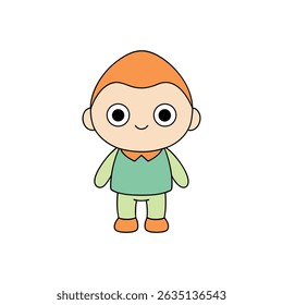 Cute Cartoon Animal Characters | Kawaii Style Vector Illustration Set