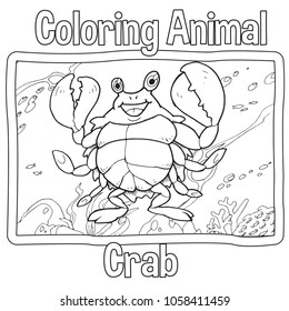 Cute Cartoon Animal Stroke Outline Vector