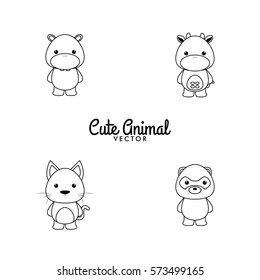 Cute Cartoon animals