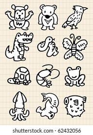 cute cartoon animals