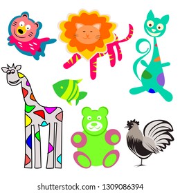 cute cartoon animals for kids