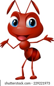 Cute Cartoon Ant 