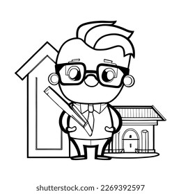 lindo cartografía Arquitecto vector svg