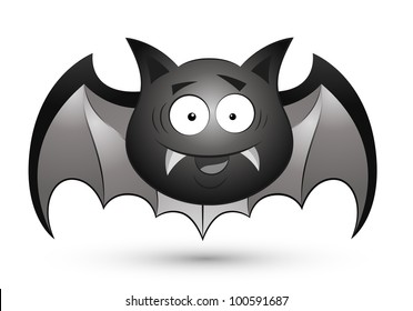 Cute Cartoon Bat