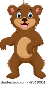 Cute cartoon bear