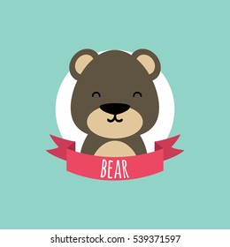 Cute Cartoon bear