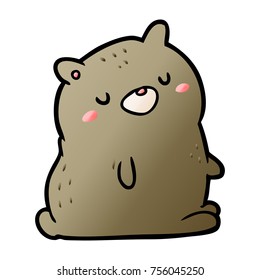 cute cartoon bear