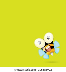 cute cartoon bee